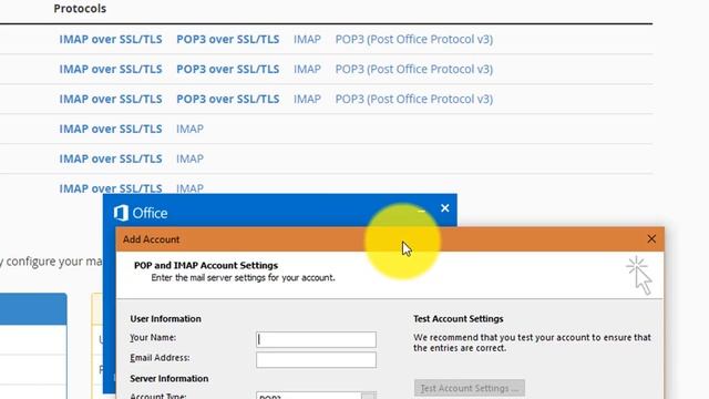 How to create email on mail server cPanel and setup it on MS outlook смотреть онлайн