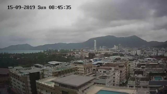 Пхукет 2019. Погода в сентябре. Пляж Патонг. Таймлапс. Пляжи пхукета, Патонг 2019. смотреть онлайн