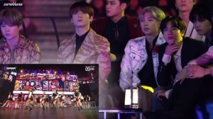 191204 BTS Reaction To ITZY - Dalla Dalla @MAMA 2019