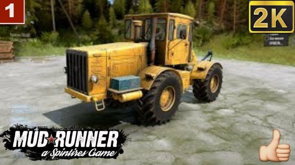 Spintires: MudRunner gameplay Обзор мода К 700 Горбатый Приватный мод