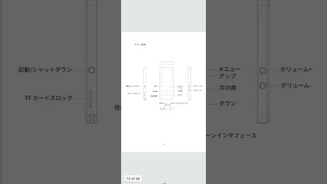 RUIZU D50 Music Player English User Manual смотреть онлайн