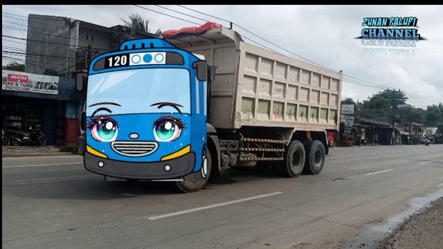 WOOW KONVOI TRUK FUSO ,TRUK KONTAINER ,TRUK CANTER OLENG MIRIP TAYO #Truck смотреть онлайн