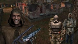 В Сталкер Чистое небо, стал Военным и захватил Деревню Новичков