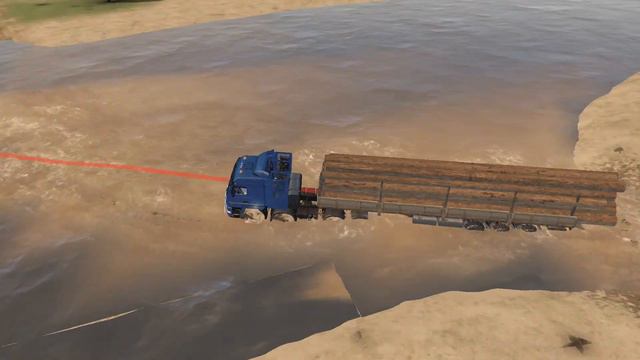 Spintires-Моды-Маз 6516 B9-Level Фигасе 4-Перевозка грузов смотреть онлайн