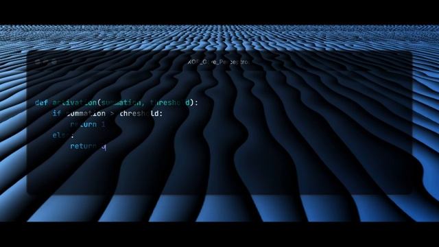 XOR Gate Perceptron in python смотреть онлайн