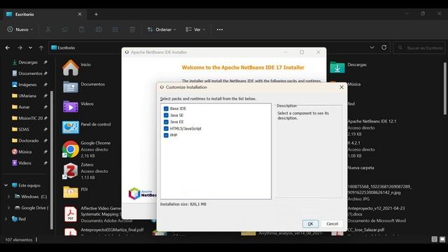 Instalación Java JDK 17 + NetBeans 17 (Última versión) en Win11 2023 смотреть онлайн