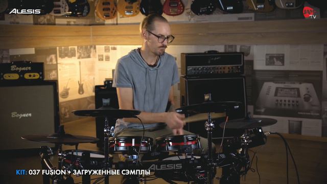Электронные барабаны Alesis Crimson II Special Edition (Демонстрация с Денисом Швецом) смотреть онлайн