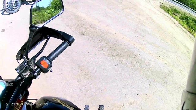 REGULMOTO SK200-9 и SK200GY-5 покатушки Сахалин.