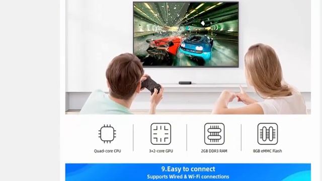 Глобальная версия Xiaomi Mi Smart TV Box S 4K смотреть онлайн