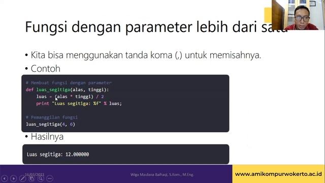 MEMBUAT FUNGSI DI PYTHON | PYTHON FUNCTION | EVENT-DRIVEN PROGRAMMING смотреть онлайн