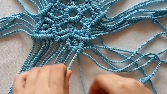 Macrame Easy Diy Coaster 🍵💮- Macrame Simple Step By Step Tutorial For Beginners - Macrame New Desig смотреть онлайн