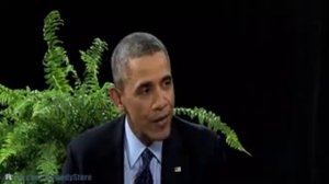 Барак Обама и Зак Галифианакис   Между двумя папоротниками