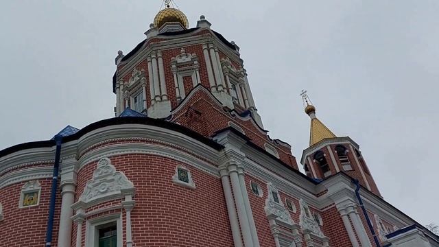 Солотчинский Рождества Богородицы монастырь. Храм Казанской иконы Божьей Матери. пос. Солотча Рязан смотреть онлайн