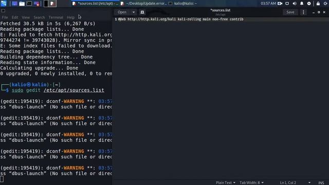 Unable to update Kali Linux error 404 File not found and Fetch Failed |Kali Linux Error Solved #1 смотреть онлайн