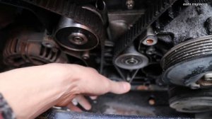 Как Одеть РЕМЕНЬ ГРМ на Опель Астра Н Z16XER