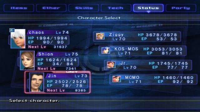 Xenosaga - Episode II - Jenseits von Gut und Bose character gameplay on PCSX2 смотреть онлайн