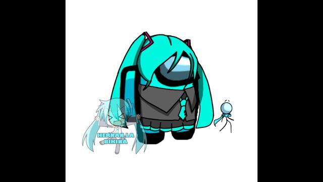 Among Us Drip - Hatsune Miku смотреть онлайн