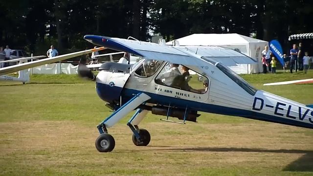 PZL 104 Wilga D-ELVS Start смотреть онлайн