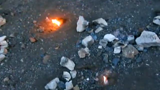 Гора Химера верхние огни сумерки