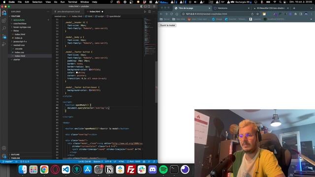 Créer une modal en Javascript en 10 minutes смотреть онлайн