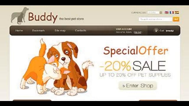 Preview Pet Goods TMT PrestaShop смотреть онлайн