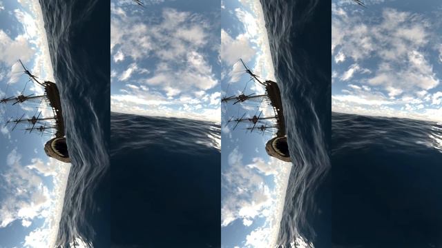 360 Virtual Reality Sea Monsters and Dragons: scary 360 3D VR video смотреть онлайн
