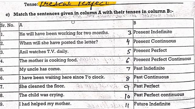 Work Sheet 8 ll Class 8th Term 2 My English Work Book Solved ll Class 8 PSEB ll смотреть онлайн