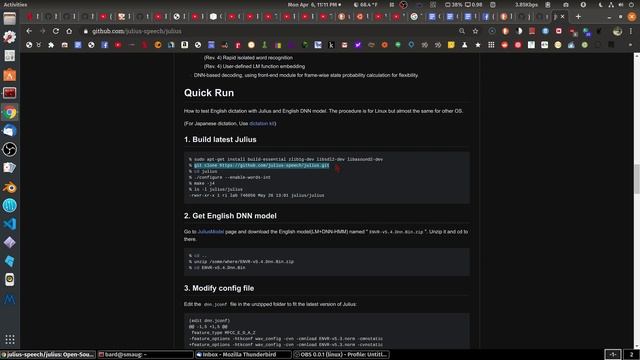Julius Speech Recognition смотреть онлайн