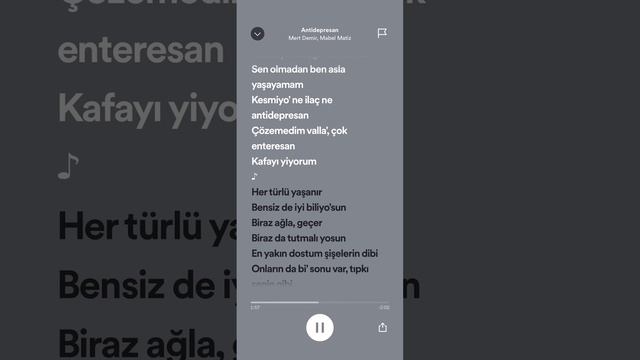 Gitme Burdan | Mabel Matiz - Antidepresan