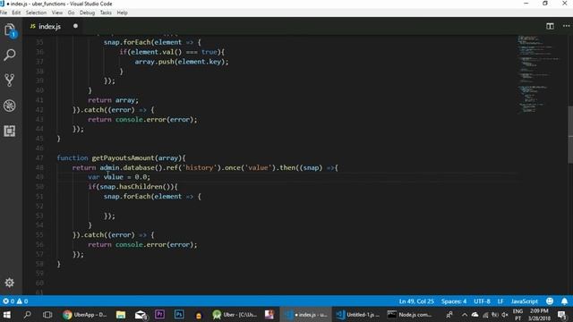 Make an Android App Like UBER - Part 41 - Using Firebase Functions to Calculate the Payout смотреть онлайн