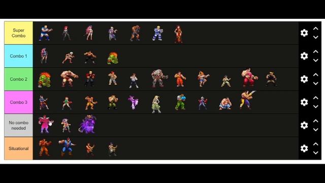 Best combo for each character - Street Fighter Duel смотреть онлайн