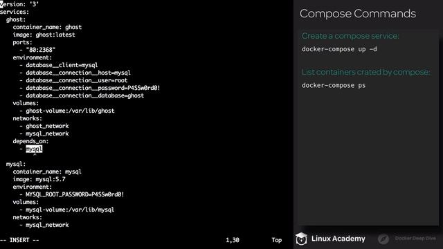 11 4 Using Volumes and Networking with Compose смотреть онлайн