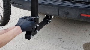 Велобагажник для фаркопа под американский квадрат