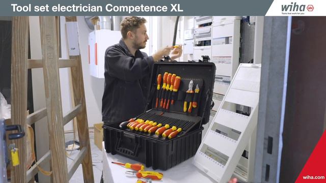 Wiha Competence XL Electrician Tool Kit, 82 Piece (inc. Case) смотреть онлайн