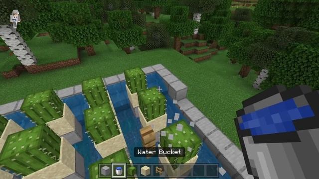SIMPLE 1.20 AUTOMATIC CACTUS FARM TUTORIAL In Minecraft Bedrock (MCPE/Xbox/PS4/Nintendo Switch/PC)