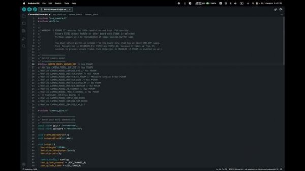 ESP32-WROVER-DEV Camera (ESP32-CAM) прошивка и подключение.
