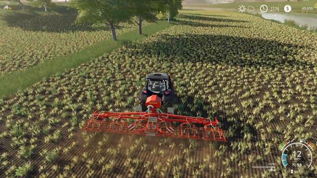 Пшеница начала зарастать! Пришлось купить полольник Часть 6 Farming Simulator 2019 смотреть онлайн