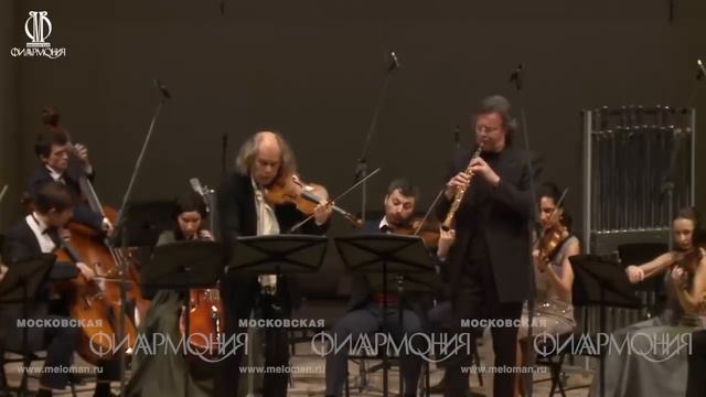 И.С. Бах. Концерт для скрипки, гобоя и струнных до минор. ч.3. смотреть онлайн