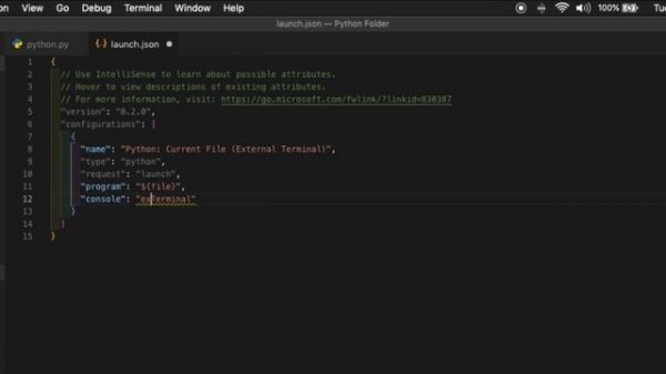 How to execute Python3 in Vs code | Clean Code External Terminal in Vs Code