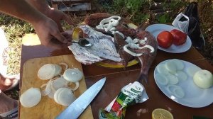 Лещ.Рецепт Сочный Коктал с Леща.