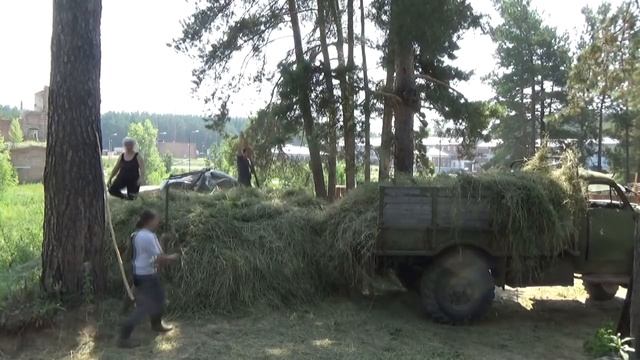 Покос 2018 ч № 2,уборка сена . смотреть онлайн