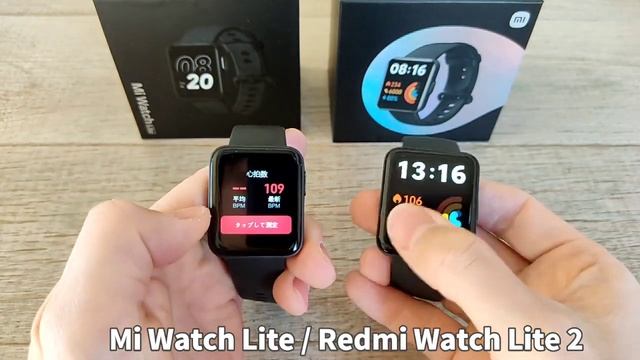 Mi Watch LiteとRedmi Watch 2 Lite のディスプレイの動きの違い смотреть онлайн