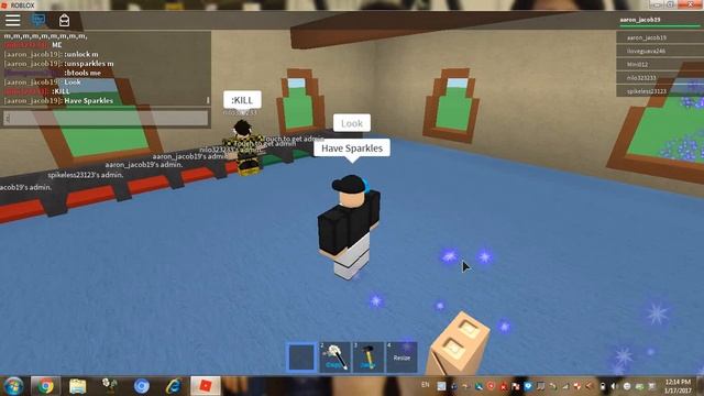 ROBLOX | How To Create Sparkles,Fire,Smoke Things With Tools | Kohls Admin House NBC смотреть онлайн
