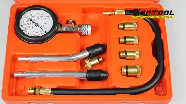 Обзор бензинового компрессометра Cartool CT-1351 смотреть онлайн