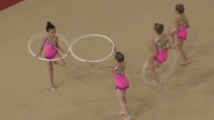 художественная гимнастика групповые упражнения с обручем - Челябинск