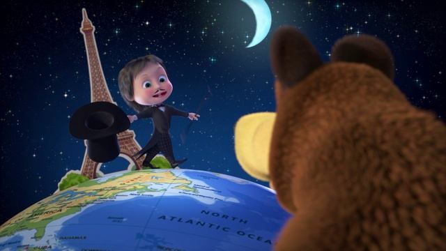 Маша и Медведь. Видеоклипы. Песенка про иностранные слова смотреть онлайн