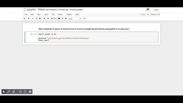 Get Google Sheets data with Python in an easy way смотреть онлайн