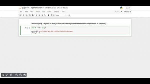 Get Google Sheets data with Python in an easy way