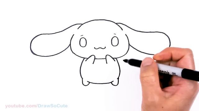 How To Draw Cinnamoroll Easy | Sanrio