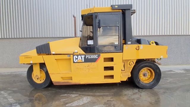 Demonstration video Caterpillar PS-300C Pneumatic Tyre Compactor смотреть онлайн